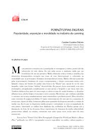 PDF) Pornôtopias DigitaisDigital pornotopias: Popularidade, exposição e  moralidade na indústria do cammingPopularity, exposure, and morality in the  camming industry