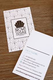 Business Card Design For Brown Sugar Espresso A Coffee Shop Based In Wollongong Sydney Australia Cards Loyalty Card Design Business Card Design Card Design