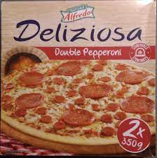 Trattoria alfredo πίτσα | pizza. Deliziosa Double Pepperoni Trattoria Alfredo 2 X 350 G