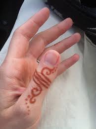 Simple Henna Finger Ring Love It Design By Henna Trails Henna By Arielle Henna Tattoo Designs Henna Designs Hand Simple Henna