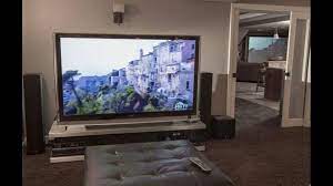 90 Inch Tv Is Exactly What I Want Tv Room Basement Bar Home Theater