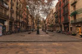 Download the perfect barcelona pictures. Picture Barcelona Spain Street Street Lights Cities Houses Barcelona Spain Barcelona Street Street