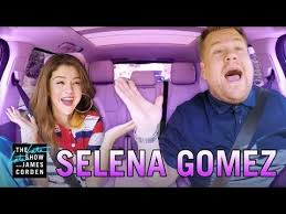 Selena Gomez And James Corden Ride A Roller Coaster Get Lunch And Sing Carpool Karaoke Selena Gomez Carpool Karaoke Carpool Karaoke James Corden Carpool
