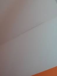 In today's video i'm going to show you how to actually repair drywall tape joints on a ceiling with fiberglass mesh tape and repair ceiling cracks on seams. How To Repair My Ceiling Tape That S Coming Loose Hometalk