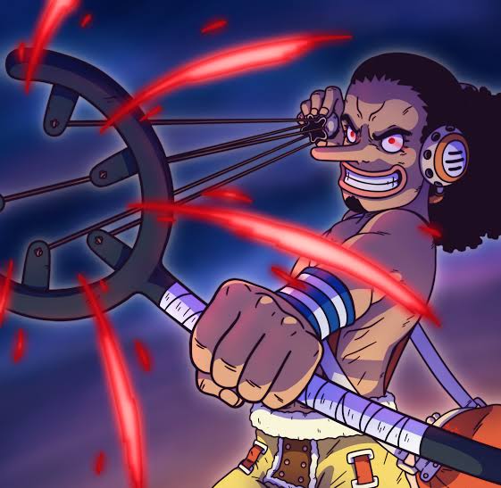 Usopp përdor Haki të vëzhgimit në One Piece