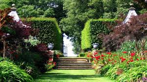 Landscaping Ideas For Small Gardens Free Download Green Path Summer Garden Landscape Design We The Beautiful Gardens Most Beautiful Gardens Garden Design