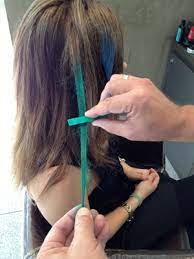 This gives a more natural starting line for the colour to give a dip dye effect. How To Chalk Brown Hair Sheknows