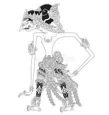 Iya, dasar kamu tidak sabaran. Sucitra A Character Of Traditional Puppet Show Wayang Kulit From Java Indonesia Stock Illustration Vector Shadow Puppets Illustration