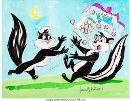 Последние твиты от pepe le pew (@pepelepew). Pepe Le Pew And Penelope Drawing Signed By Tom Mckimson Warner Lot 11295 Heritage Auctions