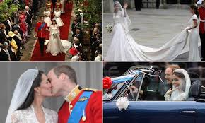 Kate was walked down the aisle by her father, michael francis middleton, with her sister pippa middleton following behind, carrying her train. Prince William And Kate Middleton S Royal Wedding A Photo Album Hello