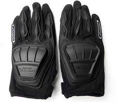 scoyco 1 pair of hand grip for bike motorcycle scooter riding gloves m black