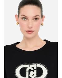 Liu Jo Damen Sweatshirt in schwarz