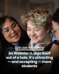After nearly 10 years of deficits, Webster University officials said  they're seeing signs the university could break even or end the current  fiscal year with a surplus.⁠ ⁠ University leaders credited what