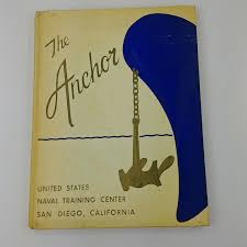 Navy Yearbook 60 234 1960 Us Navy Training Center The Anchor Etsy Navy Training Training Center Yearbook