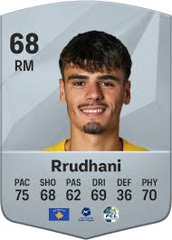 Ratingurile jucătorului Donat Rrudhani EA SPORTS FC™ 25 –