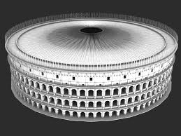 Roman Ancient Colosseum Reconstruction 3d Model 3d Model 3d Model Colosseum Ancient