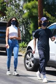 The two actors are currently enjoying a summer vacation in cabo san lucas, mexico where they appear to have spent the entire week stealing some. Eiza Gonzalez And Timothee Chalamet Out For A Hike In Los Angeles Famousfix
