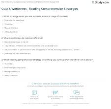 Text Comprehension Kids Activities