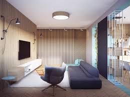 If you're looking for a modern take on this stylish accent, today's post is for you. Modern Apartment With Two Zones And Amazing Wood Paneling Digsdigs