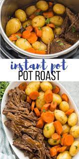 This Instant Pot Pot Roast Recipe Is An Easy Comforting Dinner That Comes Together So Quickly In The Pre Pressure Cooker Pot Roast Pot Roast Pot Roast Recipes