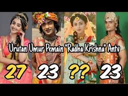 Urutan Umur Pemain Radha Krishna Antv Dari Tertua Ke Termuda Ft Sumedh Mudgalkar Dan Mallika Singh Youtube