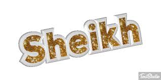 Sheikh İlk adı Animasyonlu GIF logo tasarımları