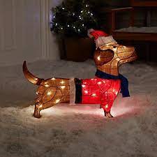 We provide holiday decorations to homeowners, churches businesses and others. Ice White Led Pop Up Dog Silhouette Diy At B Q