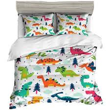 Cette technique de teinture pénètre au cœur même de la fibre, ce qui confère à notre linge une très grande résistance au lavage, à la. Housse De Couette Enfant 220x240 Cm Dessin Anime Famille De Dinos Ception Garcon Parures De Lit 2 Personne Ktkl 004 220 X 240 Cm Cdiscount Maison