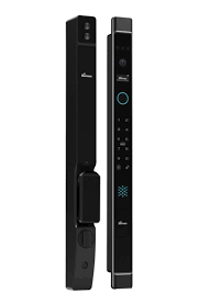 Khóa cửa nhôm Demax EL906 BL CNC FACE ID REMOTE WIFI