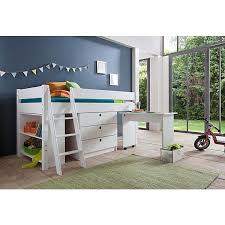 Es nimmt damit auch im ausgeklappten zustand wenig raum ein. Schreibtisch Kim Buche Weiss Relita Mytoys