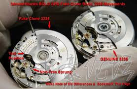 Fakewatchbusta Bolo Apb Clone Rolex 3235 Here Is A Photo That Shows The Differences Between The Genuine New Rolex 3235 Mocement Rolex New Rolex Genuine