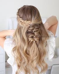 Sounds like the stacked topsy tail braid hair tutorial might be an idea for this year's valentine's day extravaganza. Dutch Fishtail Topsy Tail Braid Missy Sue