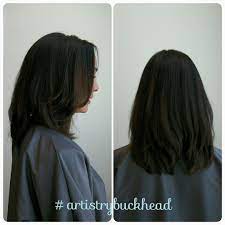 Super Soft Blowout On Natural Hair By Kristin Using Oribehaircare Foundation Mist And Royal Blowout Spray Natural Hair Blowout Mid Length Hair Lob Haircut