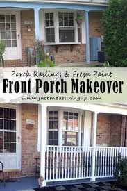 Installing Front Porch Railings Increase Curb Appeal With Diy Porch Railings Front Porch Railings Porch Railing Diy Porch
