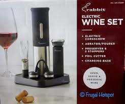 To see the best costco electric bike list click here! Costco Sale Rabbit Electric Wine Set 19 99