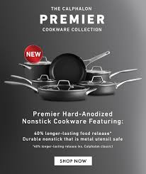 Calphalon is a brand that is known for its precision and integrity in making the best quality appliances. Calphalon Introducing The Calphalon Premier Cookware Collection Milled