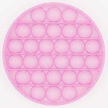 Pop it fidget toy push bubble pop pop anti stress relaxing soft sensory flower toy popit at €15.34 choose your wows. Glitter Push Poppers Pink Circle Fidget Toy