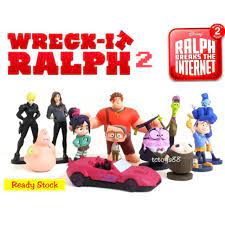 Watch full ralph breaks the internet online full hd. 12 Pcs Set Disney Ralph Figure Wreck It Ralph Break The Internet 2 Ralph Toys Shopee Malaysia