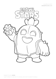 This spike from brawl stars coloring pages for individual and noncommercial use only, the copyright belongs to their respective creatures or owners. Spike Kleurplaat Brawl Stars El Primo