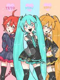 triple baka miku hatsune vocaloid vocaloid characters vocaloid