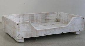 Hundebett Vintage Shabby Massivholz Hundesofa Holz Xxs Xxl Hunde Liege Bett In Haustierbedarf Hunde Betten Ebay Hund Sofa Hunde Bett Hundesofa