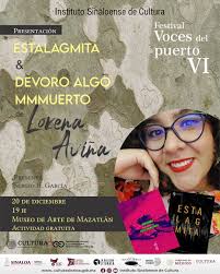 Presentará Lorena Aviña sus poemarios en Las Voces del Puerto VI