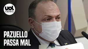 A sessão já estava suspensa em razão das votações no. Pazuello Passa Mal E E Atendido Por Senador Sessao E Suspensa Youtube