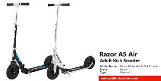 Razor A5 Air Scooter Review Adultkickscooters Com