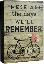 belle maison days we ll remember box sign art