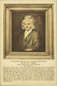 Although beethoven's exact birth date is not known, his family celebrated it on december 16. Historische Bildpostkarten Sammlung Prof Dr Sabine Giesbrecht Postkarte Beethovens Mutter Maria Magdalena Van Beethoven Os Ub 0005094