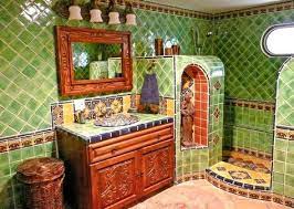To get the authentic look of mexican flooring, avoid using carpets and go for saltillo or glazed tile. 56 Mexican Bathroom Remodel Ideas Mexican Bathroom Bathrooms Remodel Remodel