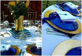 Graduation Cap Napkin Fold By Ued Gold Blue Graduation Decor Napkin Design Blue Graduation Graduation Decorations