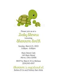 Turtle Baby Shower Birthday Invitation Custom By Photoinvitations 1 50 Turtle Baby Shower Invitations Turtle Baby Shower Baby Boy Shower