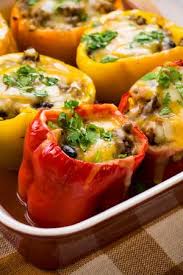 Mexican Stuffed Peppers Without Rice Recipe Stuffed Peppers Mexican Stuffed Peppers Recipes